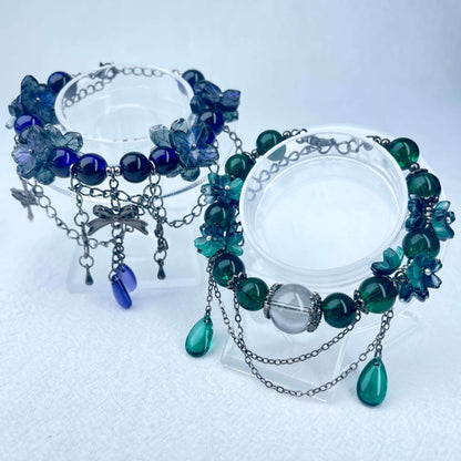 [Holiday Celebration] Premium Handmade Styles and Flower Blossom Styles Single Ring Bracelet-With Hidden Styles!