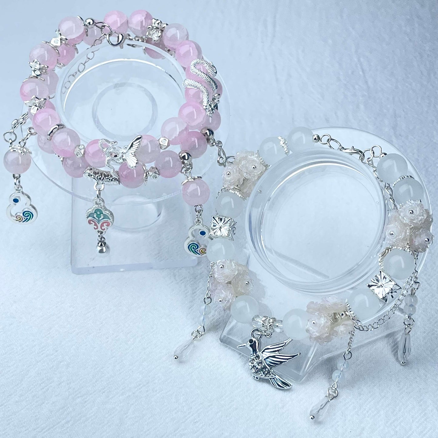 [Holiday Celebration] Premium Handmade Styles and Flower Blossom Styles Single Ring Bracelet-With Hidden Styles!