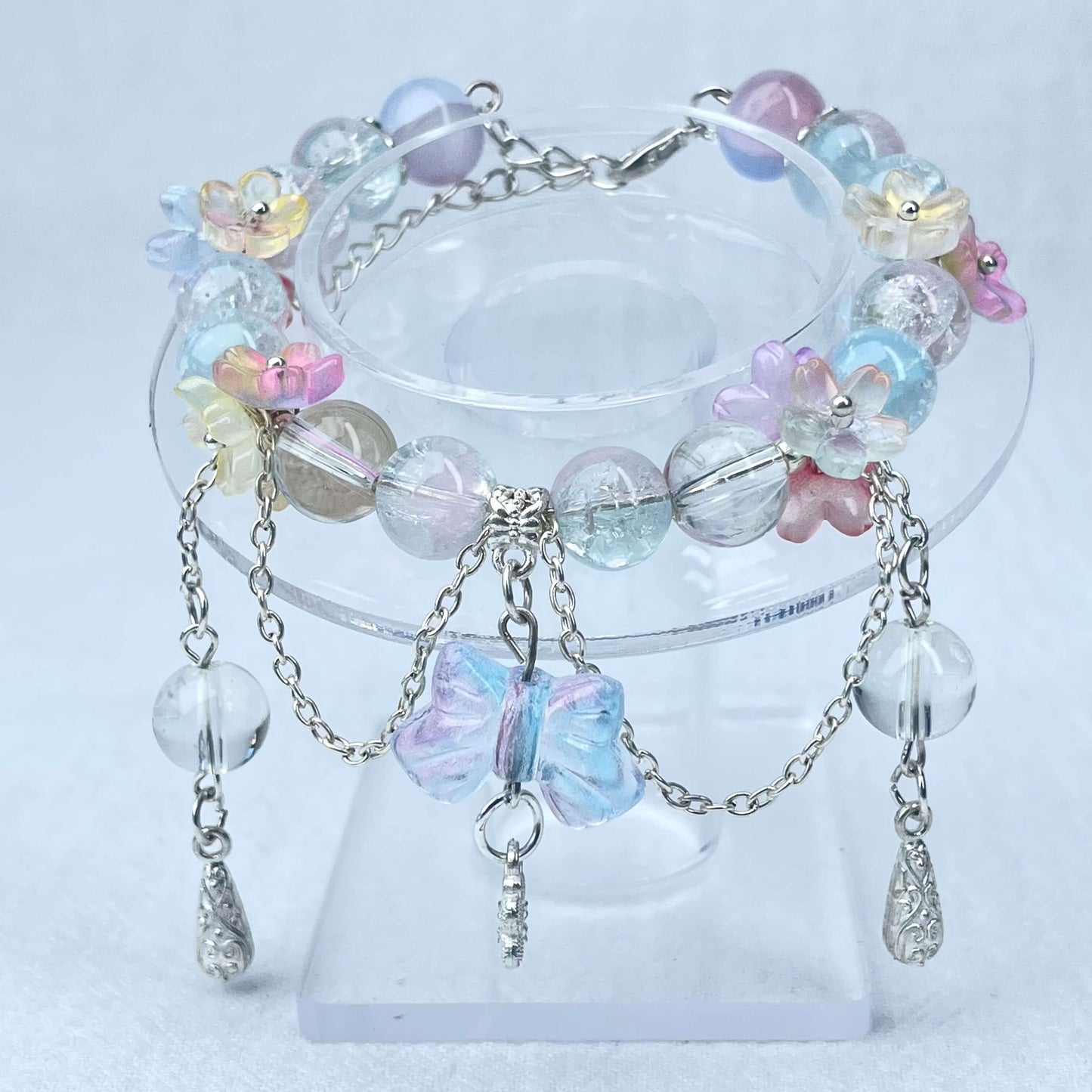 [Holiday Celebration] Premium Handmade Styles and Flower Blossom Styles Single Ring Bracelet-With Hidden Styles!