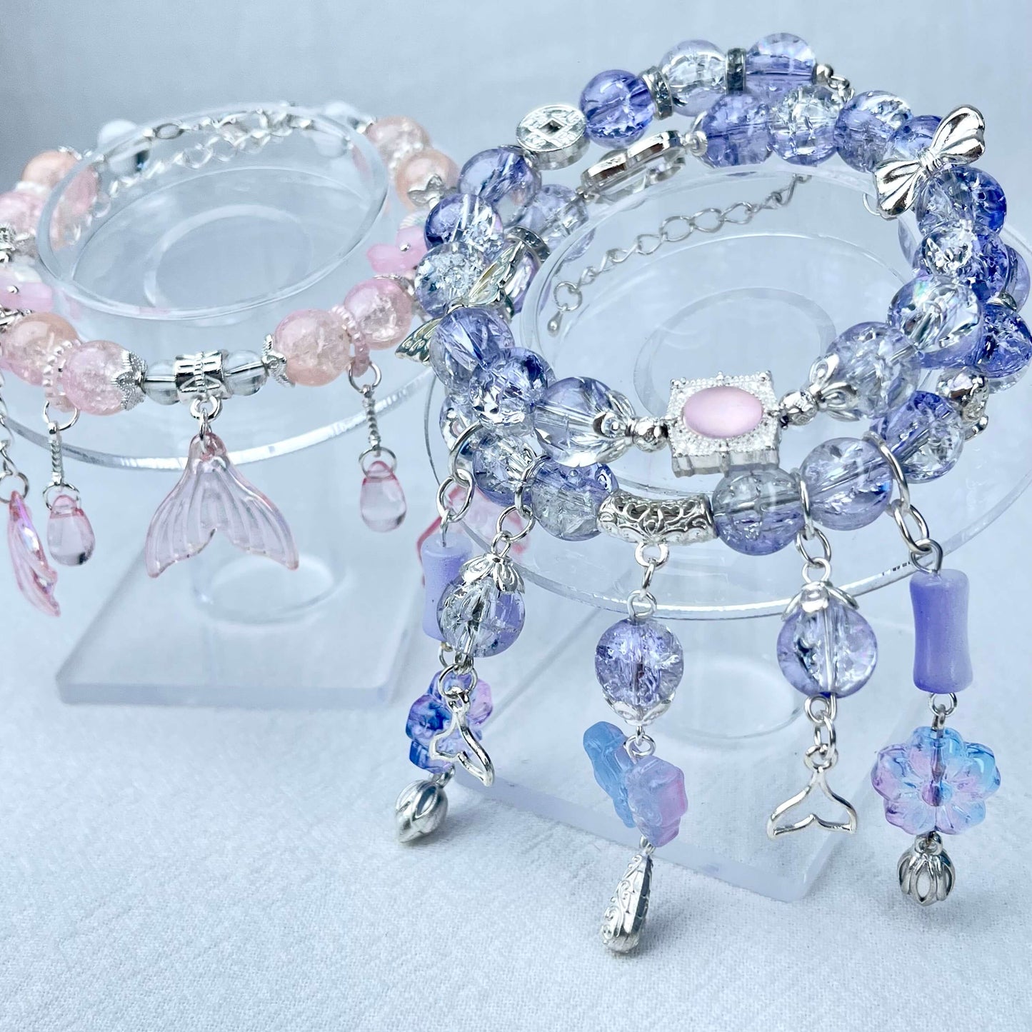 [Holiday Celebration] Premium Handmade Styles and Flower Blossom Styles Single Ring Bracelet-With Hidden Styles!