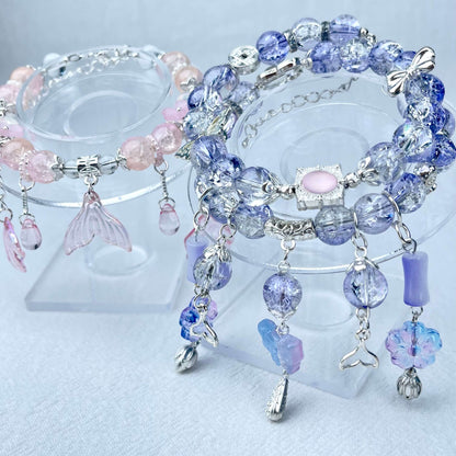 [Holiday Celebration] Premium Handmade Styles and Flower Blossom Styles Single Ring Bracelet-With Hidden Styles!