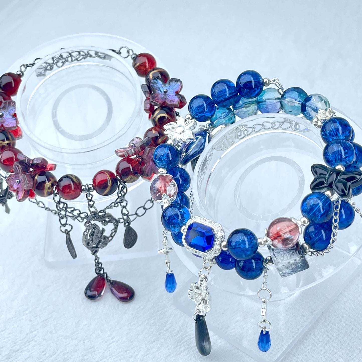 [Holiday Celebration] Premium Handmade Styles and Flower Blossom Styles Single Ring Bracelet-With Hidden Styles!