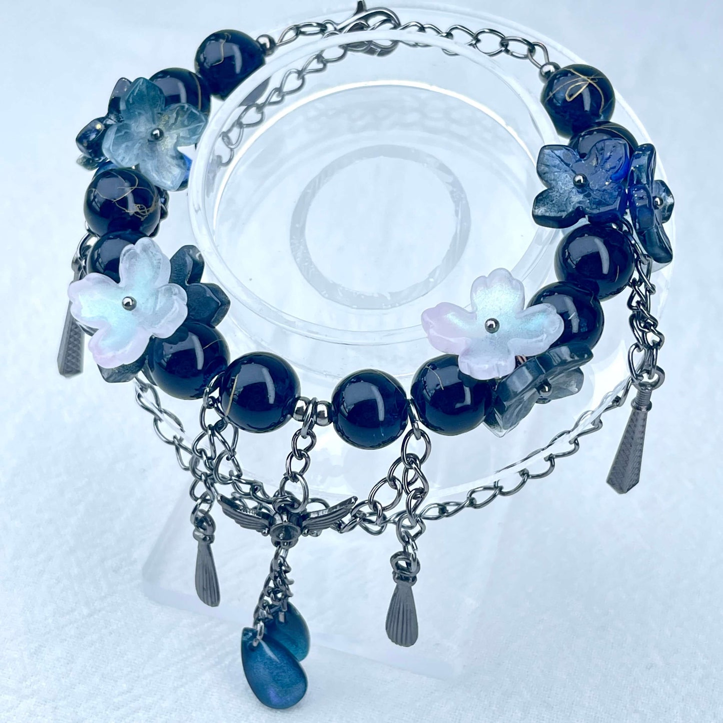 [Holiday Celebration] Premium Handmade Styles and Flower Blossom Styles Single Ring Bracelet-With Hidden Styles!