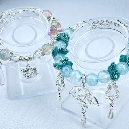 [Holiday Celebration] Premium Handmade Styles and Flower Blossom Styles Single Ring Bracelet-With Hidden Styles!