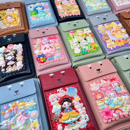 [Holiday Celebration] Kawaii Cream Gel Handmade Cross-Body Bag Phone Purse