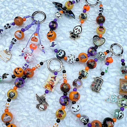 [Halloween 2026] Halloween Theme Kawaii Beads and Decor Phone Chains-Special Launch Price!- THIS WEEKEND ONLY