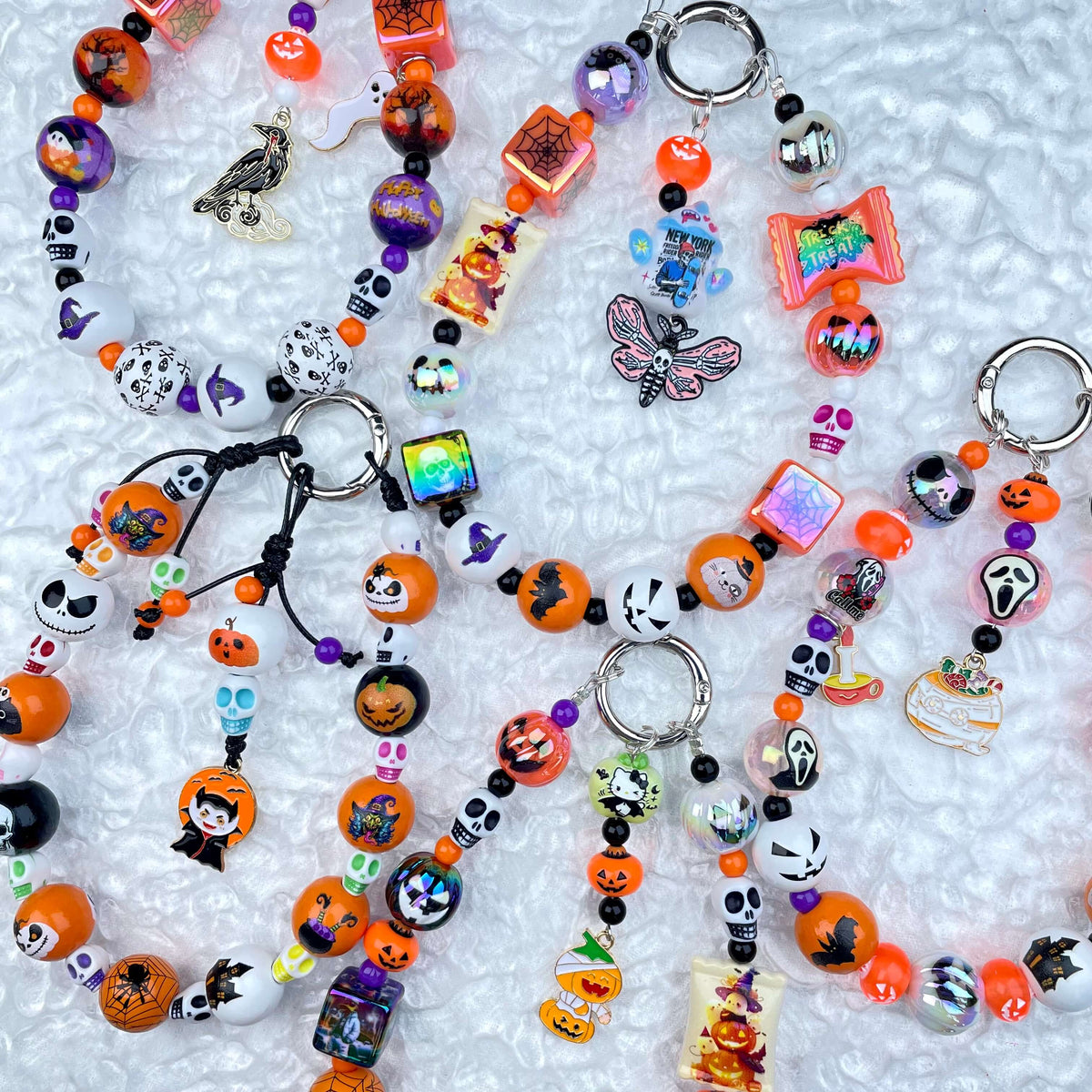 [Halloween 2026] Halloween Theme Kawaii Beads and Decor Phone Chains-Special Launch Price!- THIS WEEKEND ONLY