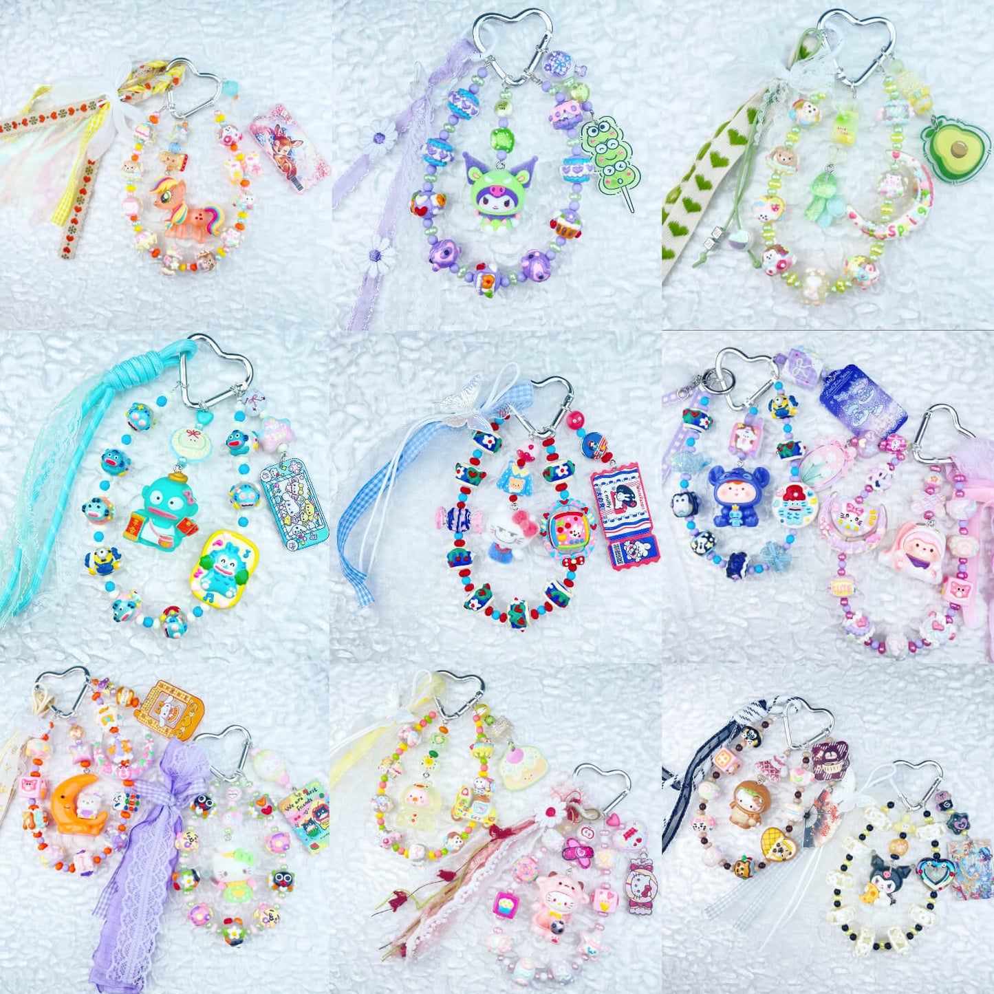 [New Arrival] ONLY BATCH Handpainted Beads Kawaii Cutie Handbag Decor-Special Launch Price!-THIS WEEKEND ONLY