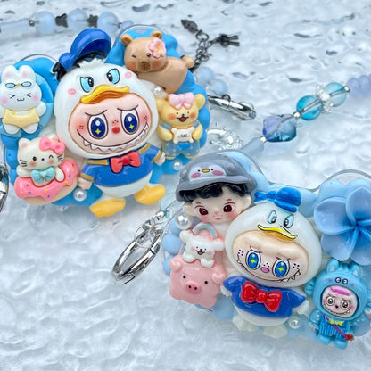 [Special Batch] Special Theme Batch Kawaii Phone Clip with Matching Glass Beads Phone Chains-Special Theme Price!-THIS WEEKEND ONLY