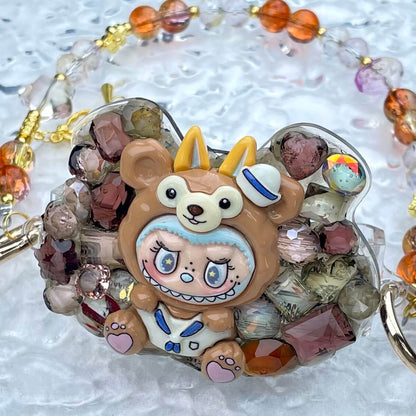 [Special Batch] Special Theme Batch Kawaii Phone Clip with Matching Glass Beads Phone Chains-Special Theme Price!-THIS WEEKEND ONLY