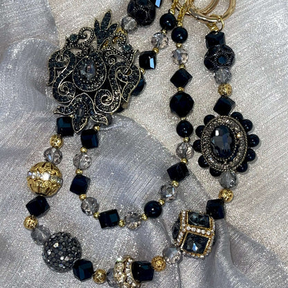 [Anniversary Celebration] Premium Handmade Glittering and Rhinestone Crystal Glass Phone Chain/Handbag Chain-SPECIAL CELEBRATION PRICE!