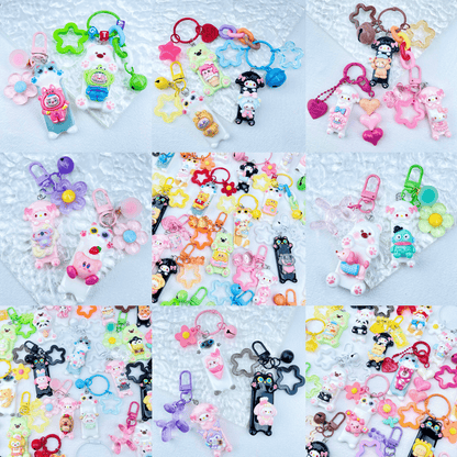 [New Arrivals] Special Theme Floatie/Cute Animal Belly Style Handmade Kawaii Keychains