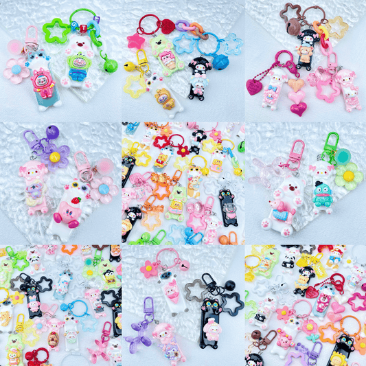 [New Arrivals] Special Theme Floatie/Cute Animal Belly Style Handmade Kawaii Keychains