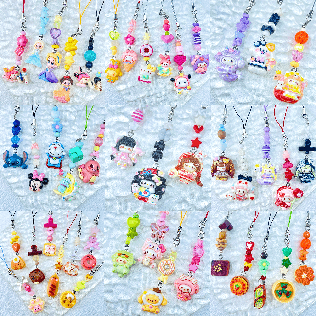 [New Arrival] Handmade Various Kawaii and Food Cuties Rope Style Hanging Decor-Special Launch Fruit Play!