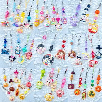 [New Arrival] Handmade Various Kawaii and Food Cuties Rope Style Hanging Decor-Special Launch Fruit Play!
