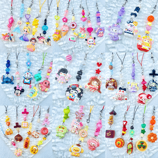 [New Arrival] Handmade Various Kawaii and Food Cuties Rope Style Hanging Decor-Special Launch Fruit Play!