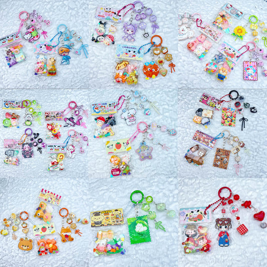[New Arrival] Special Doll Bags Kawaii Beads Phone Decor Keychains-SPECIAL LAUNCH PRICE!- THIS WEEKEND ONLY