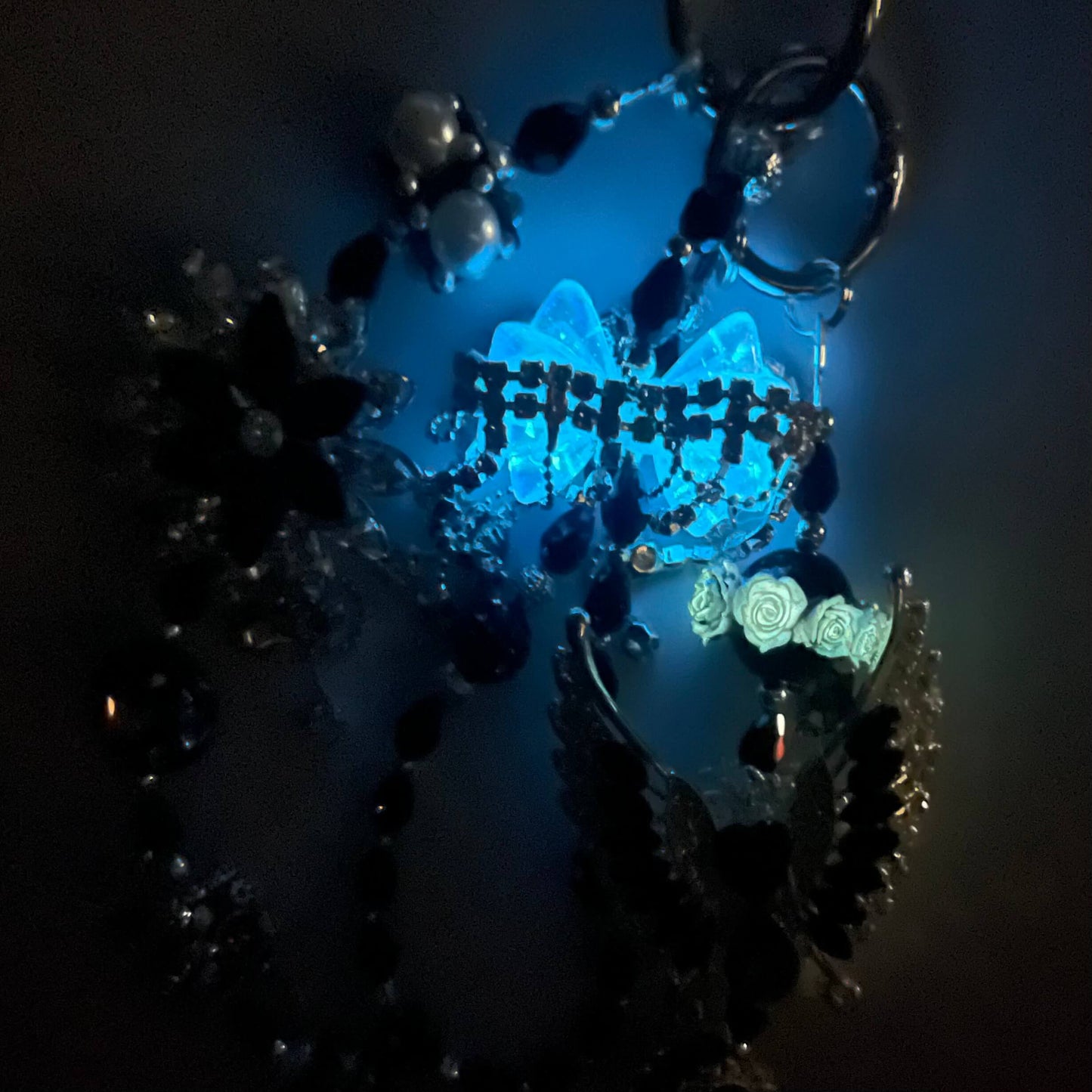 [Anniversary Celebration] Premium Handmade Glittering and Rhinestone Crystal Glass Phone Chain/Handbag Chain-SPECIAL CELEBRATION PRICE!
