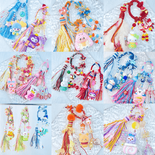 [New Arrival] Premium Hand Braided Traditional Chinese Style Kawaii Cutie Handbag/Phone Decor