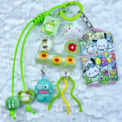 [Mooncake Festival Special] "2-Pie" Style and Handbraided Kawaii Phone Chain Keychain-Festival Special Price!-THIS WEEKEND ONLY