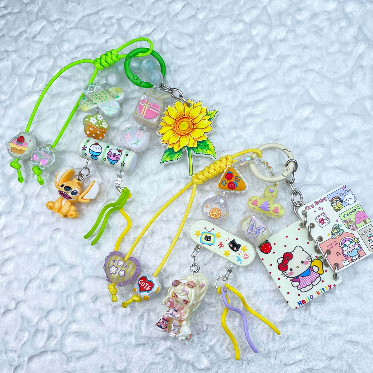 [Mooncake Festival Special] "2-Pie" Style and Handbraided Kawaii Phone Chain Keychain-Festival Special Price!-THIS WEEKEND ONLY