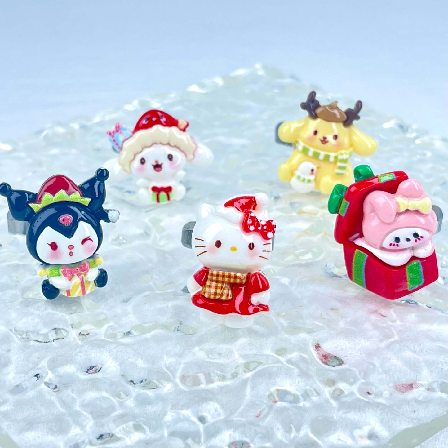 [Christmas 2025] Christmas Styles SPINNING Kawaii Rings