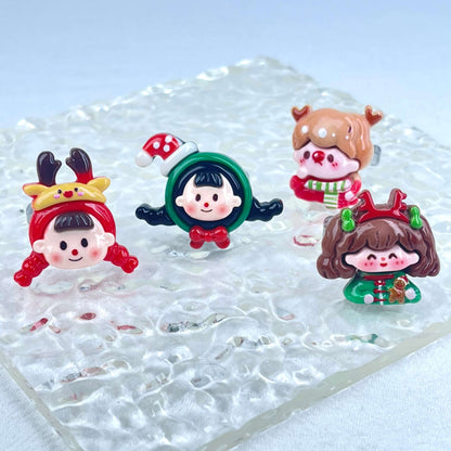 [Christmas 2025] Christmas Styles SPINNING Kawaii Rings