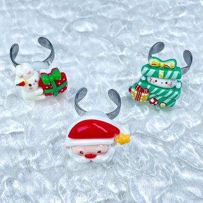 [Christmas 2025] Christmas Styles SPINNING Kawaii Rings