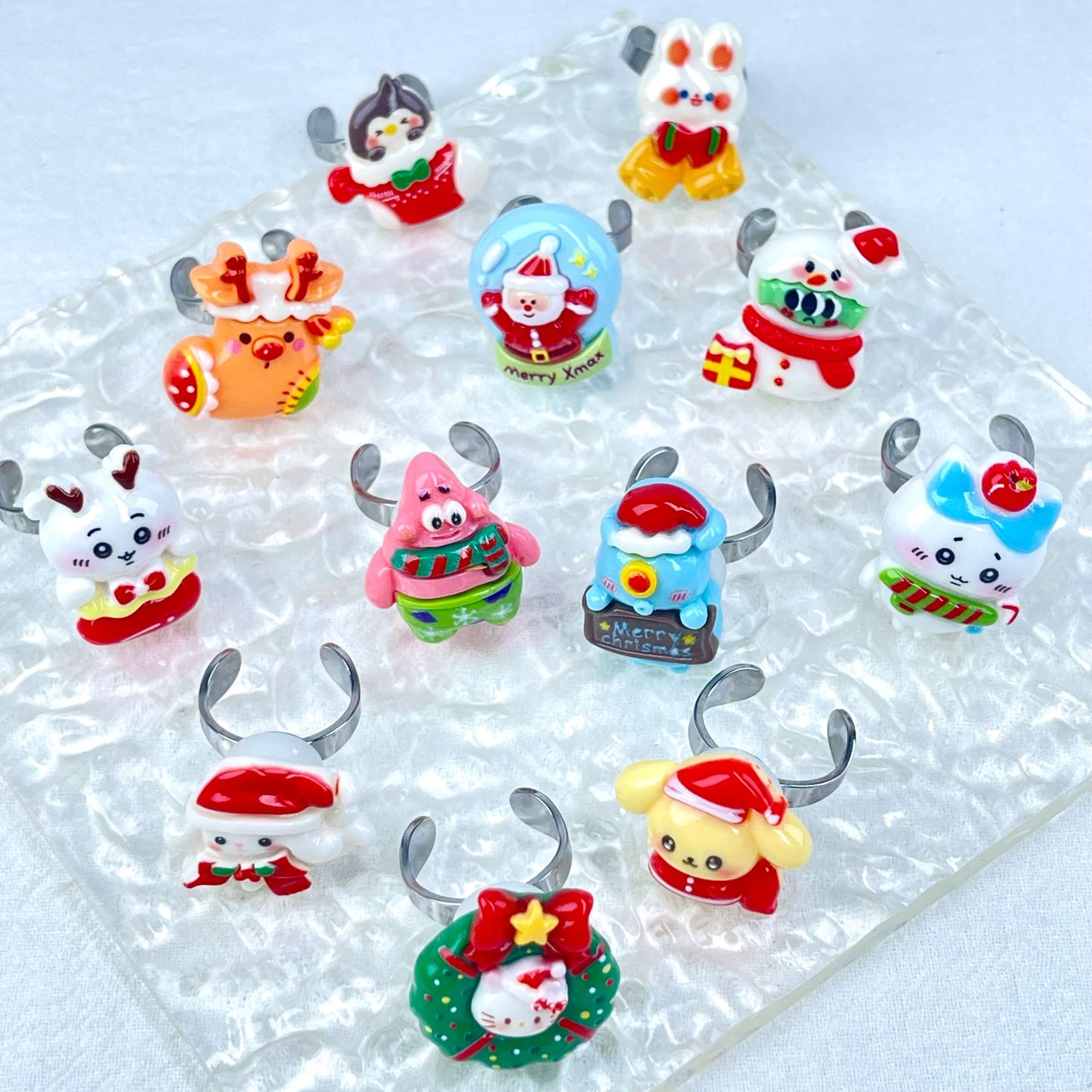 [Christmas 2025] Christmas Styles SPINNING Kawaii Rings