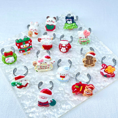 [Christmas 2025] Christmas Styles SPINNING Kawaii Rings