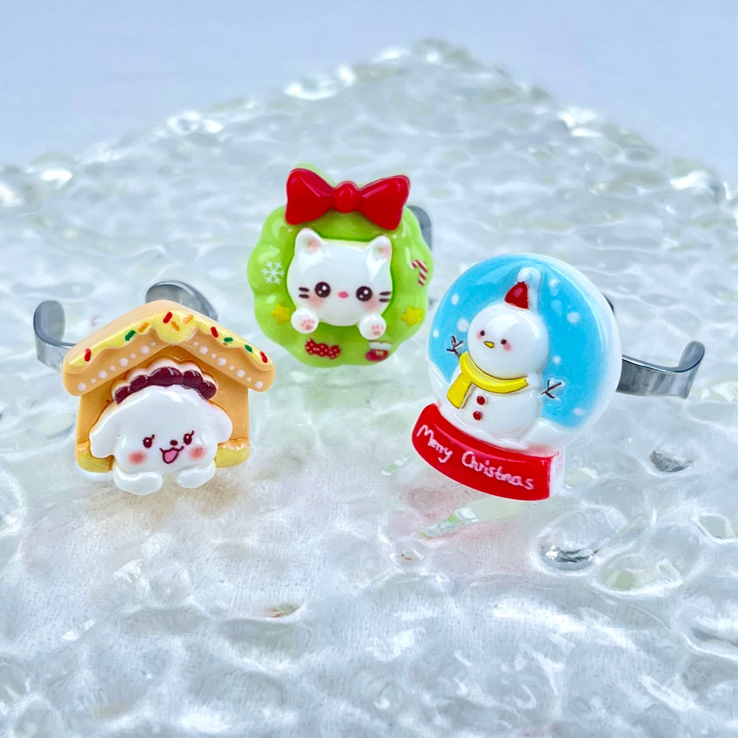 [Christmas 2025] Christmas Styles SPINNING Kawaii Rings