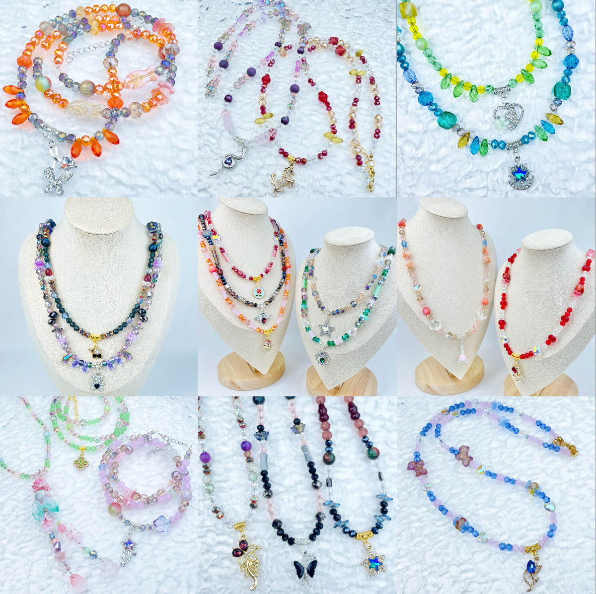 [New Arrival] Premium Handmade Glittering Beads Sweater Necklace-Special Launch Price!-THIS WEEKEND ONLY