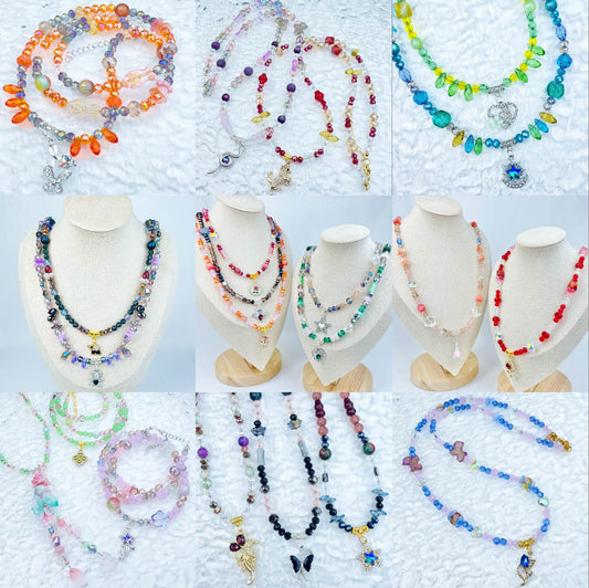 [New Arrival] Premium Handmade Glittering Beads Sweater Necklace-Special Launch Price!-THIS WEEKEND ONLY