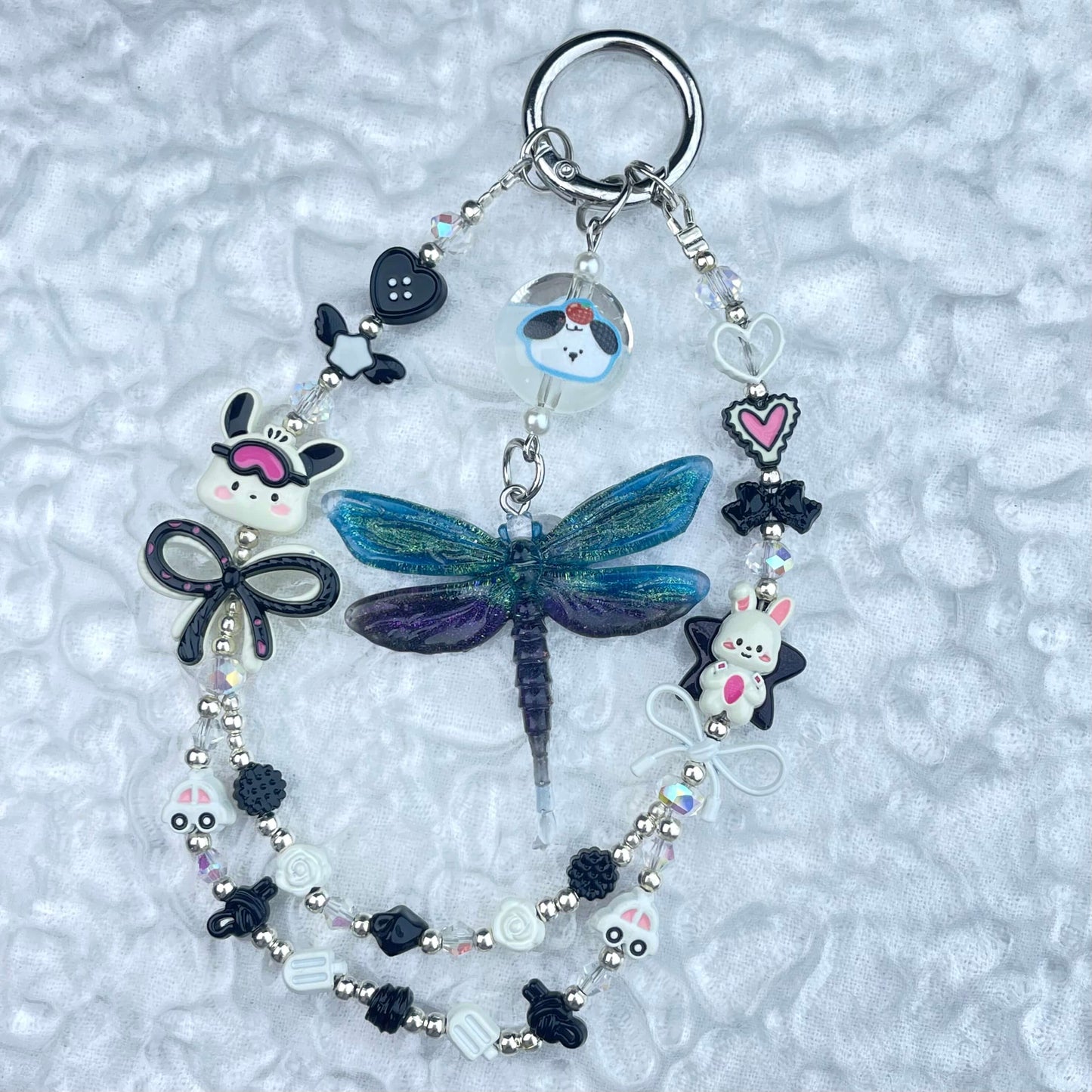 [Anniversary Celebration] Handmade Metal Alloy Decor and Glow In The Dark Decor Kawaii Phone Chains-Celebration Special Price!