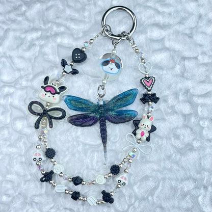 [Anniversary Celebration] Handmade Metal Alloy Decor and Glow In The Dark Decor Kawaii Phone Chains-Celebration Special Price!
