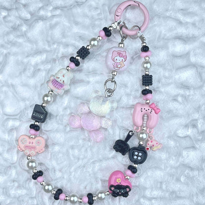 [Anniversary Celebration] Handmade Metal Alloy Decor and Glow In The Dark Decor Kawaii Phone Chains-Celebration Special Price!