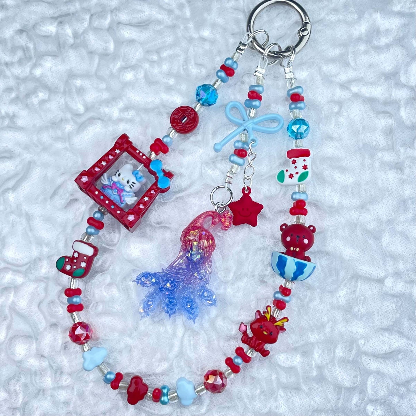 [Anniversary Celebration] Handmade Metal Alloy Decor and Glow In The Dark Decor Kawaii Phone Chains-Celebration Special Price!
