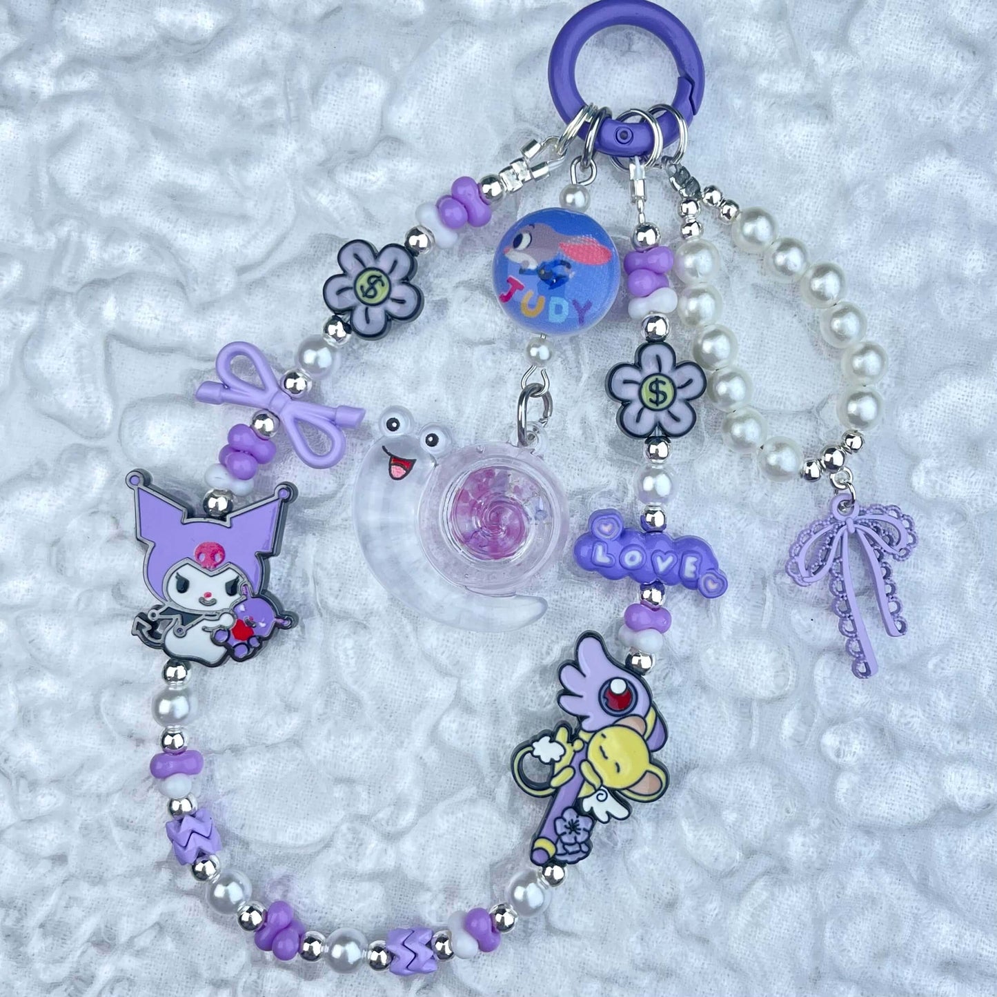[Anniversary Celebration] Handmade Metal Alloy Decor and Glow In The Dark Decor Kawaii Phone Chains-Celebration Special Price!