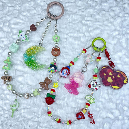 [Anniversary Celebration] Handmade Metal Alloy Decor and Glow In The Dark Decor Kawaii Phone Chains-Celebration Special Price!