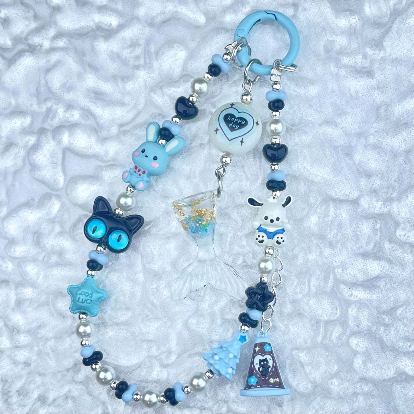 [Anniversary Celebration] Handmade Metal Alloy Decor and Glow In The Dark Decor Kawaii Phone Chains-Celebration Special Price!