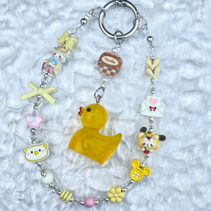 [Anniversary Celebration] Handmade Metal Alloy Decor and Glow In The Dark Decor Kawaii Phone Chains-Celebration Special Price!
