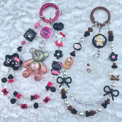 [Anniversary Celebration] Handmade Metal Alloy Decor and Glow In The Dark Decor Kawaii Phone Chains-Celebration Special Price!