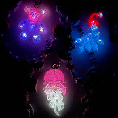 [Anniversary Celebration] Handmade Metal Alloy Decor and Glow In The Dark Decor Kawaii Phone Chains-Celebration Special Price!
