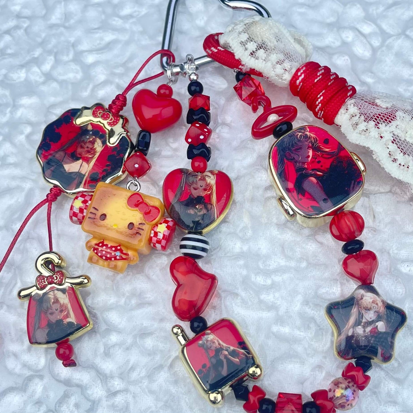 [Anniversary Celebration] Premium Handmade Set Decor Beads Bag Decor-ONLY BATCH with THIS Celebration Special Price!