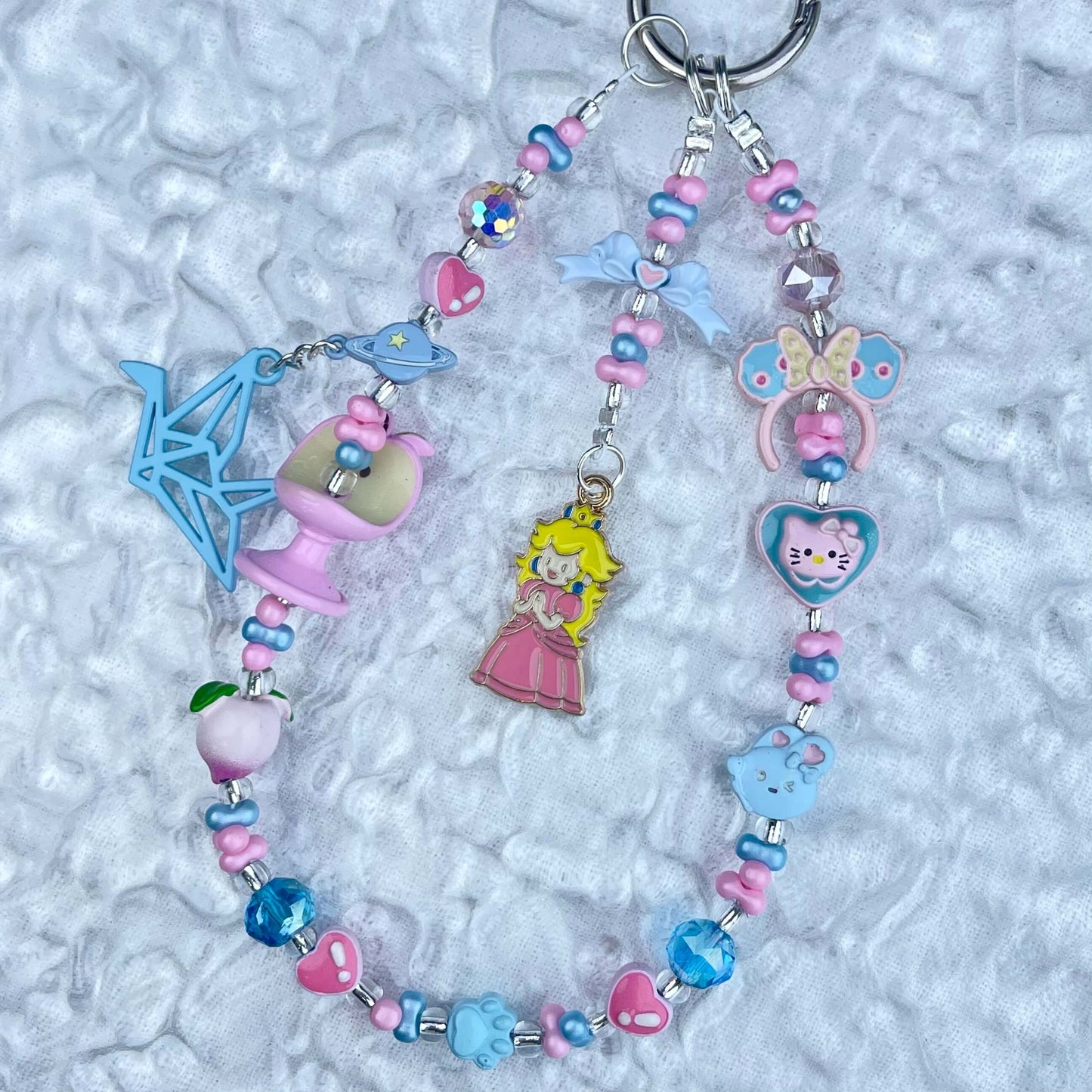 [Anniversary Celebration] Handmade Metal Alloy Decor and Glow In The Dark Decor Kawaii Phone Chains-Celebration Special Price!