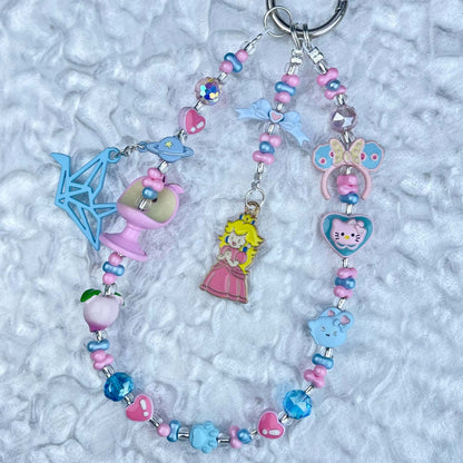 [Anniversary Celebration] Handmade Metal Alloy Decor and Glow In The Dark Decor Kawaii Phone Chains-Celebration Special Price!