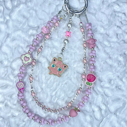 [Anniversary Celebration] Handmade Metal Alloy Decor and Glow In The Dark Decor Kawaii Phone Chains-Celebration Special Price!