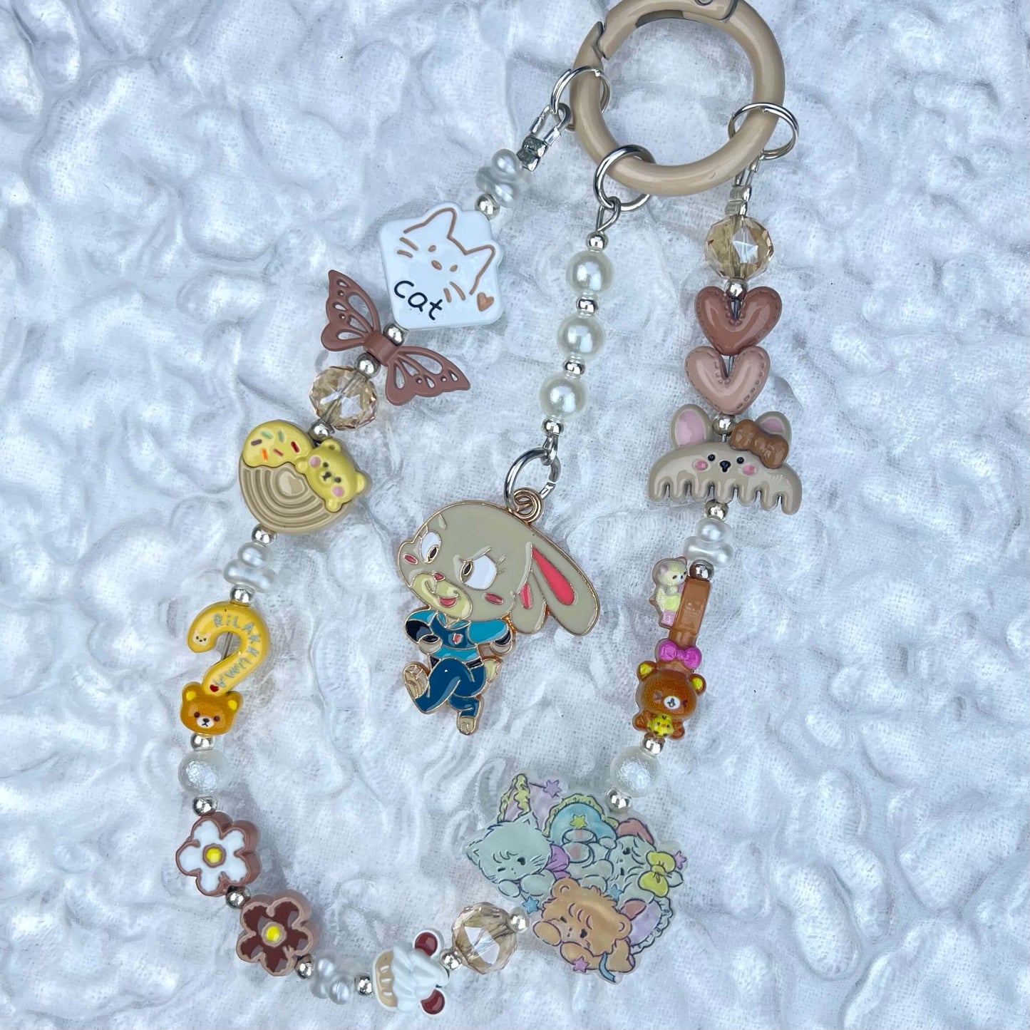 [Anniversary Celebration] Handmade Metal Alloy Decor and Glow In The Dark Decor Kawaii Phone Chains-Celebration Special Price!