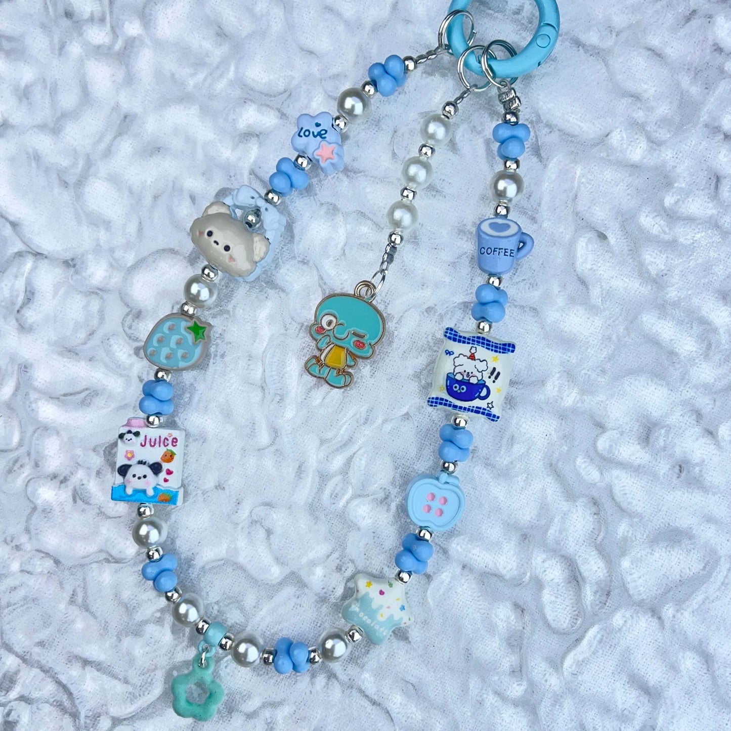 [Anniversary Celebration] Handmade Metal Alloy Decor and Glow In The Dark Decor Kawaii Phone Chains-Celebration Special Price!