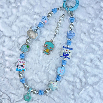 [Anniversary Celebration] Handmade Metal Alloy Decor and Glow In The Dark Decor Kawaii Phone Chains-Celebration Special Price!